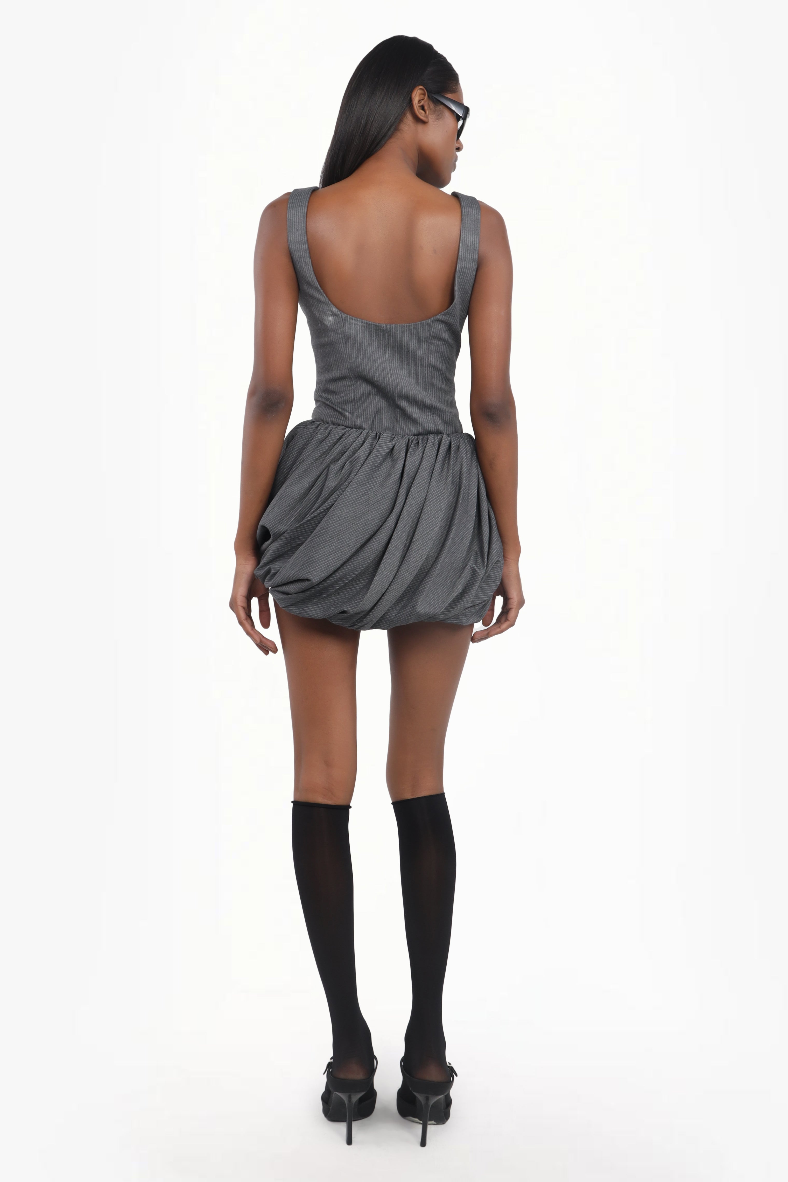 Twisted Parachute Skirt