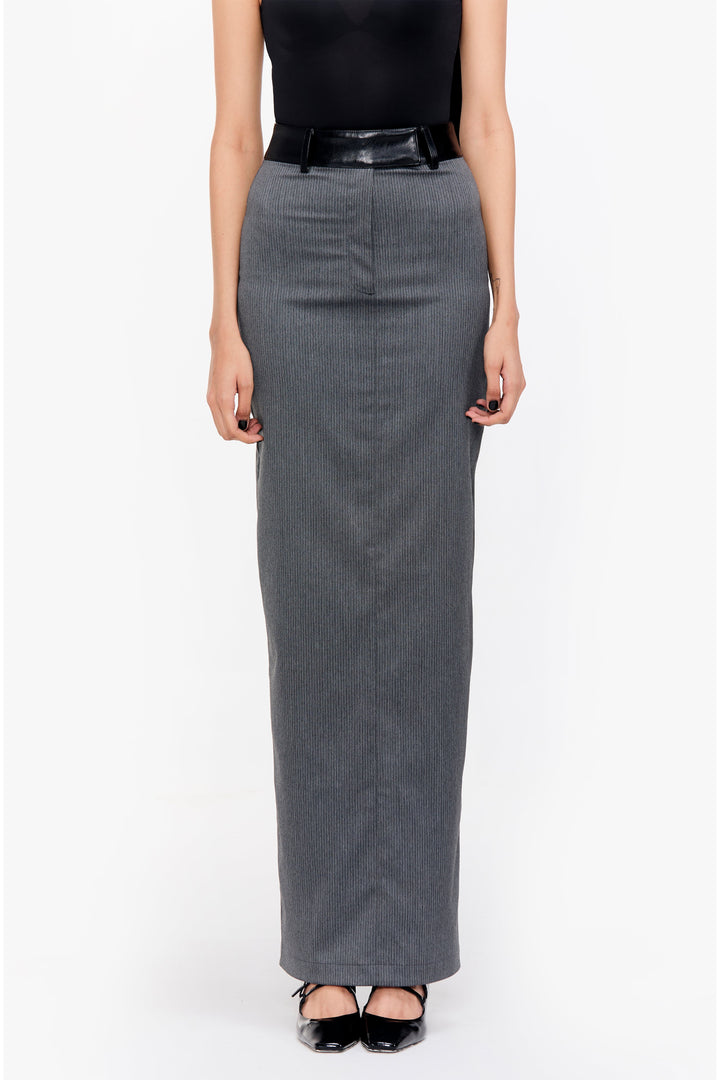 Tailored Column Skirt