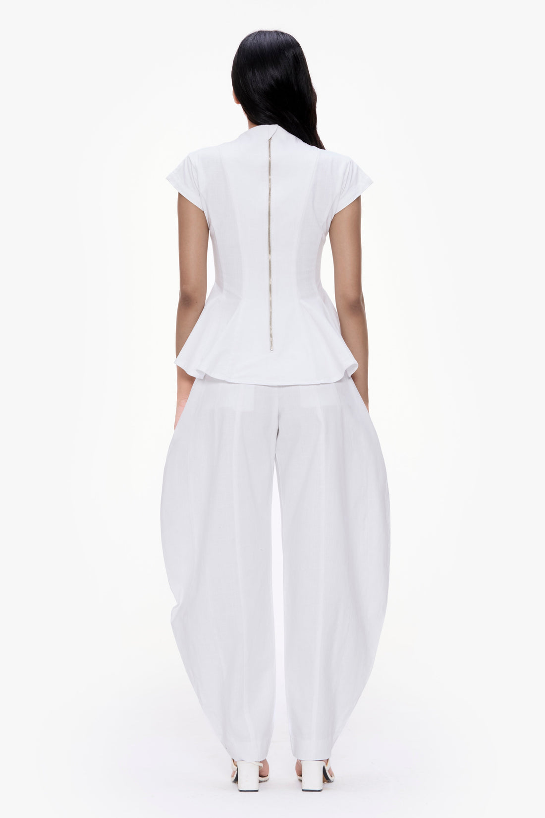 Sculpted Godet Top