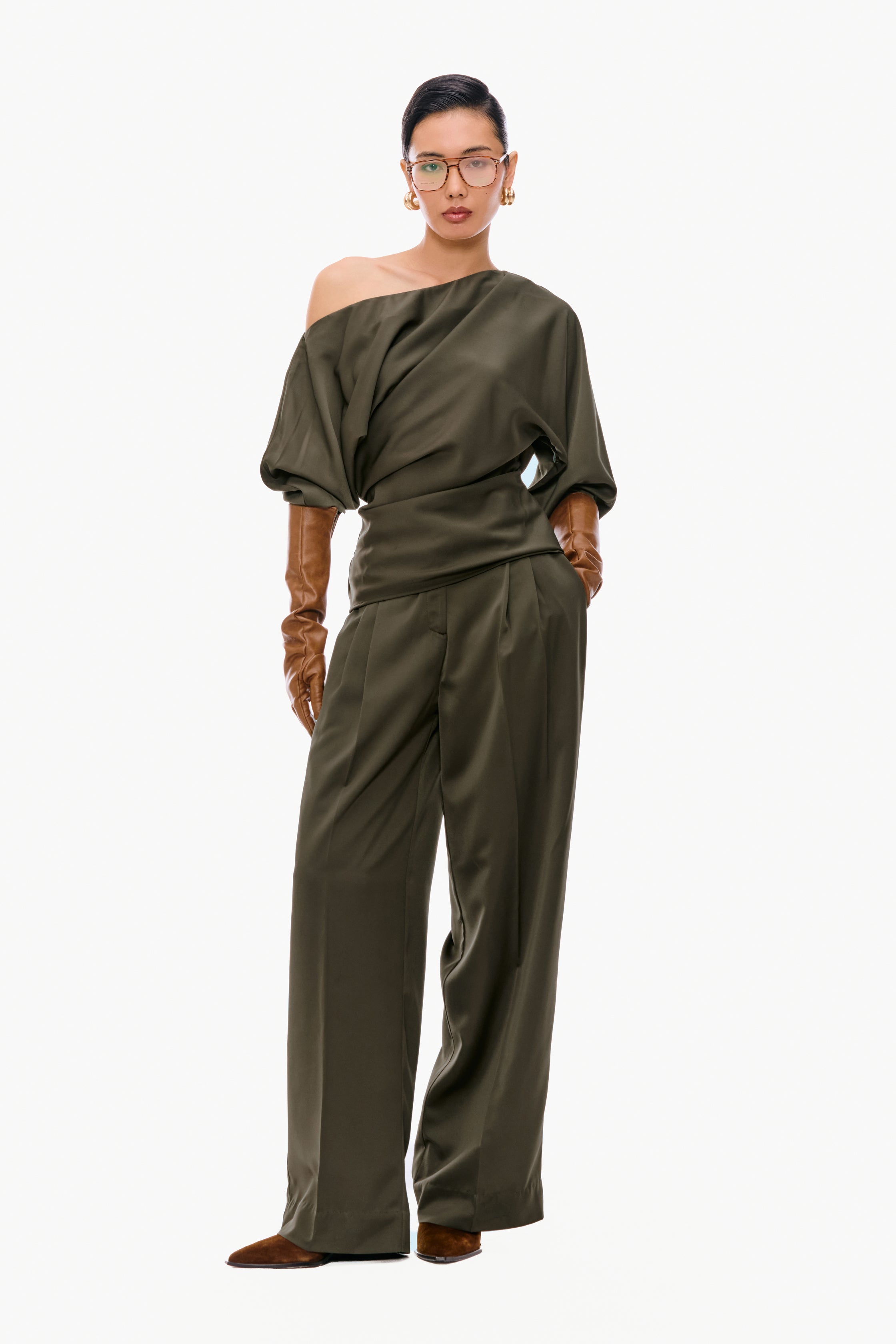 Loden Off-Shoulder Set
