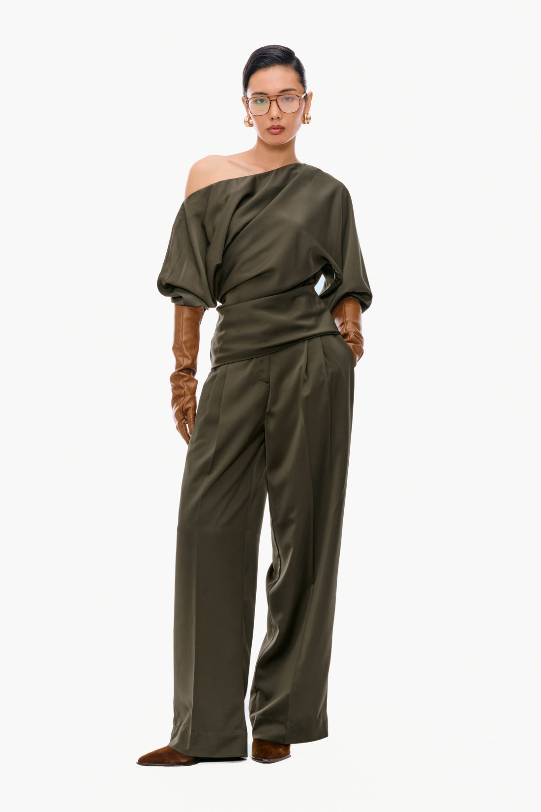 Loden Off-Shoulder Set
