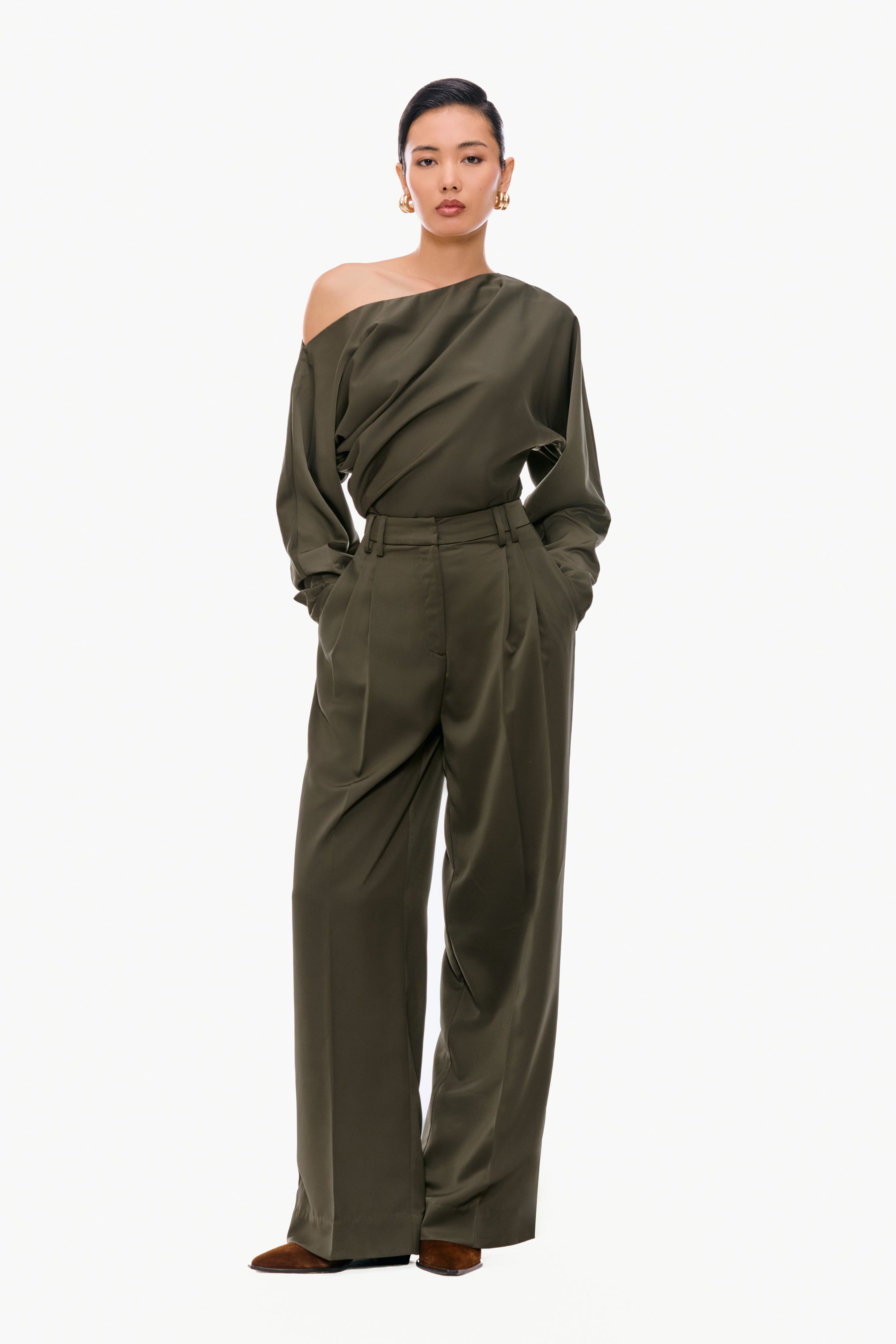 Loden Off-Shoulder Set