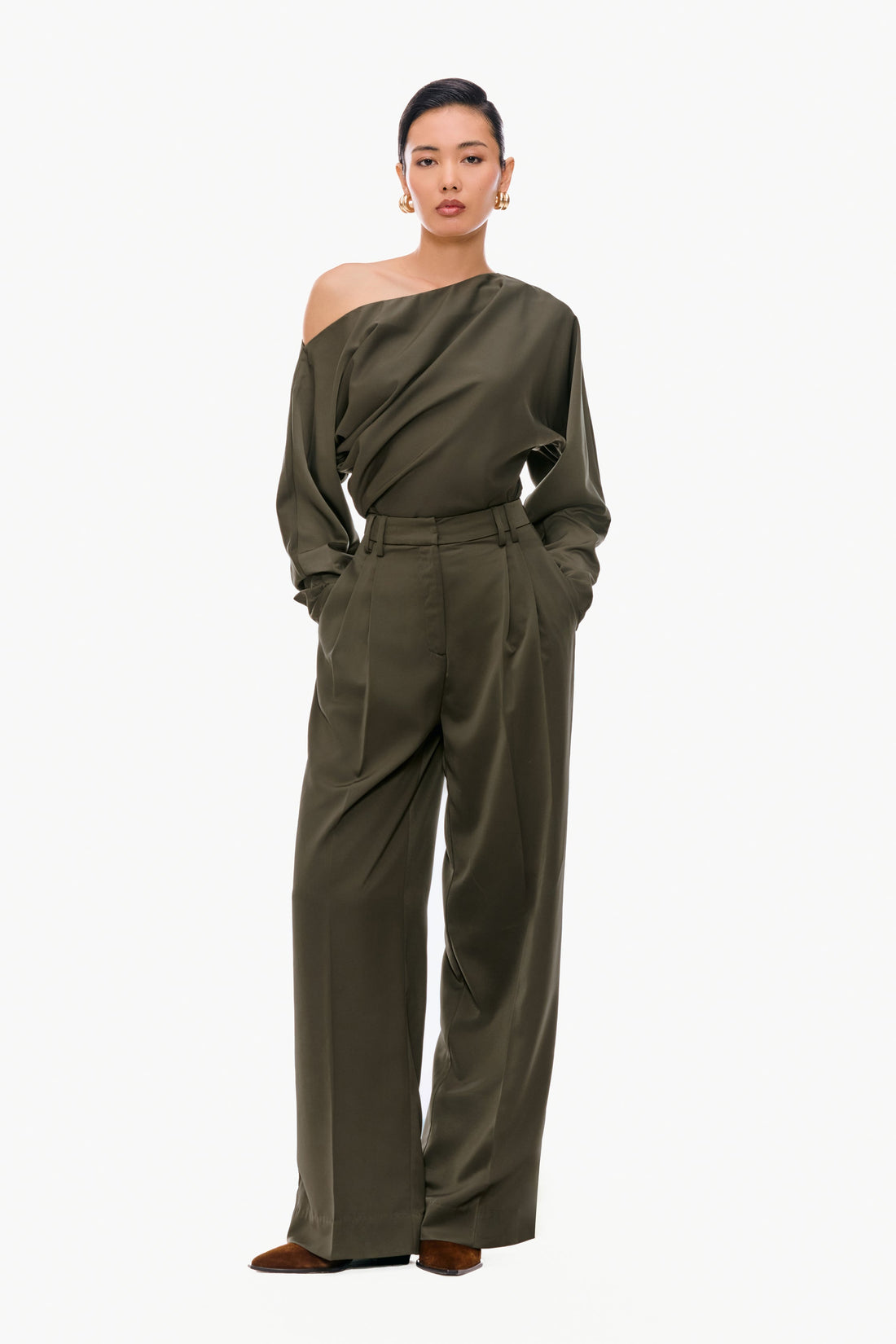 Loden Off-Shoulder Set