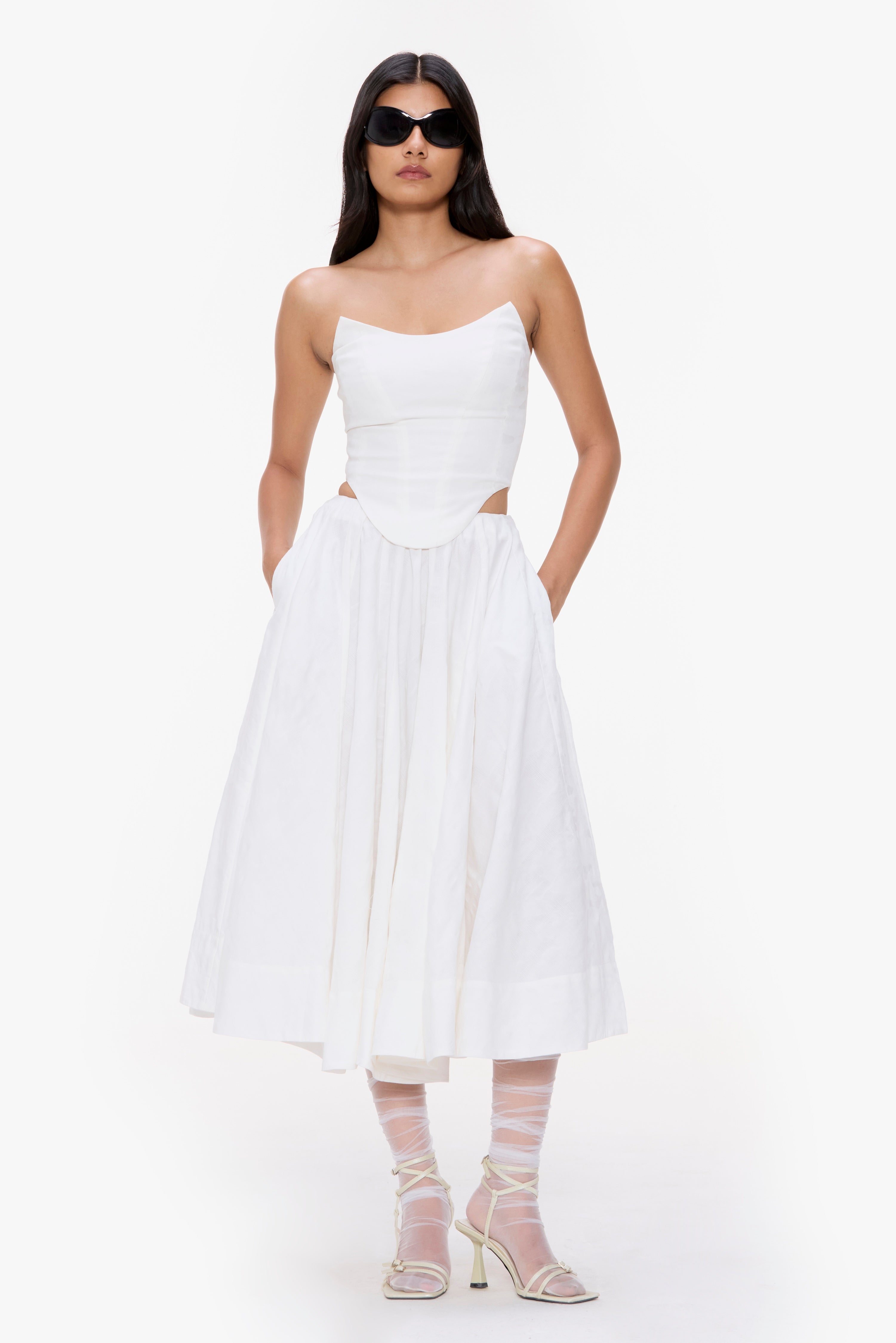 Panelled Circle Skirt