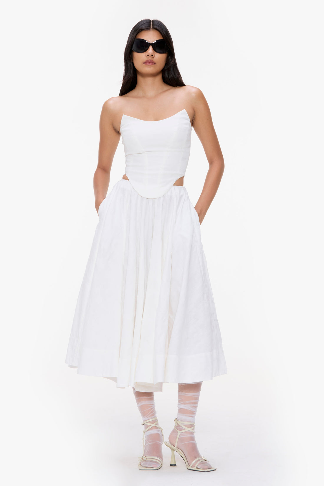 Panelled Circle Skirt