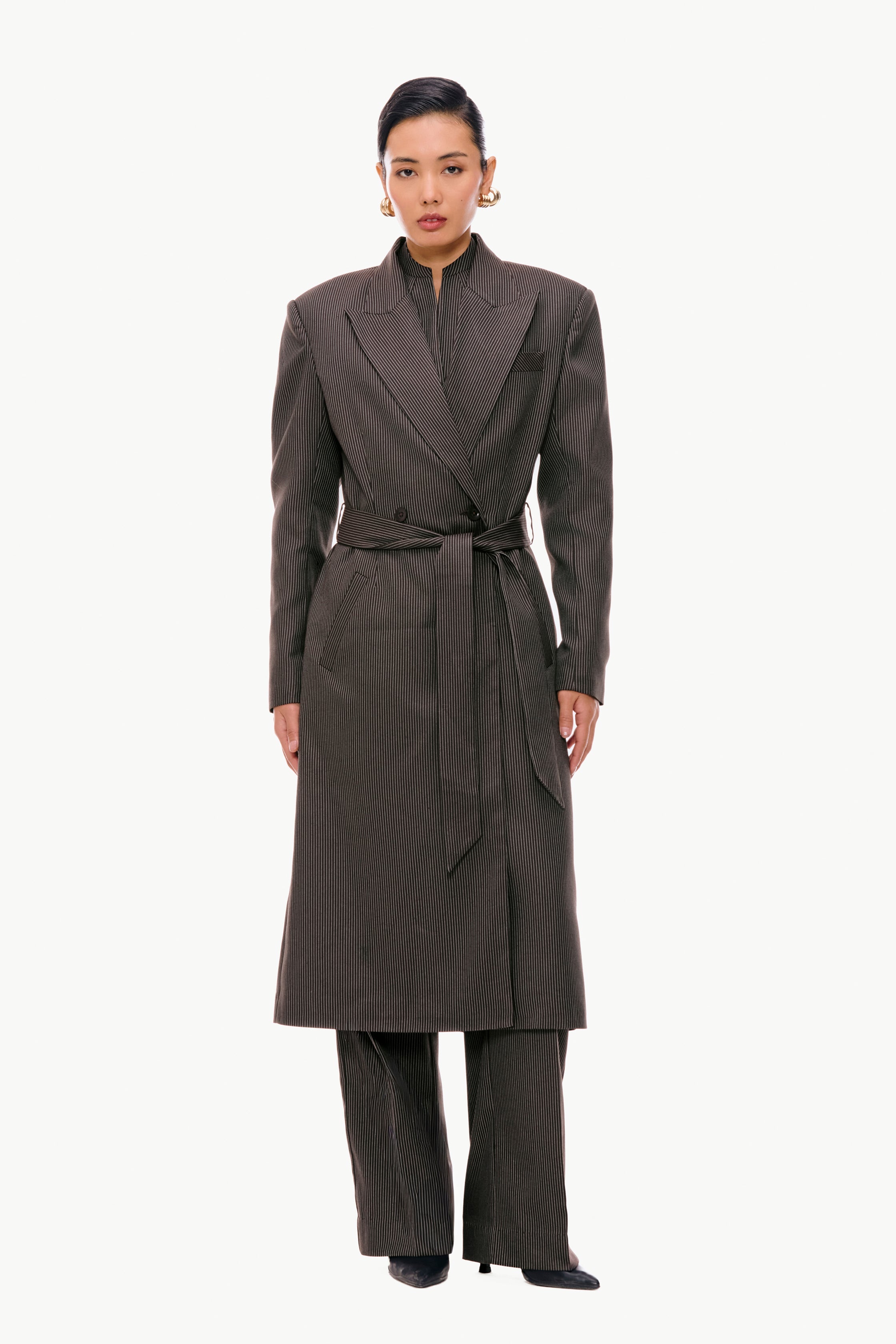 Modular Fur-Trimmed Coat