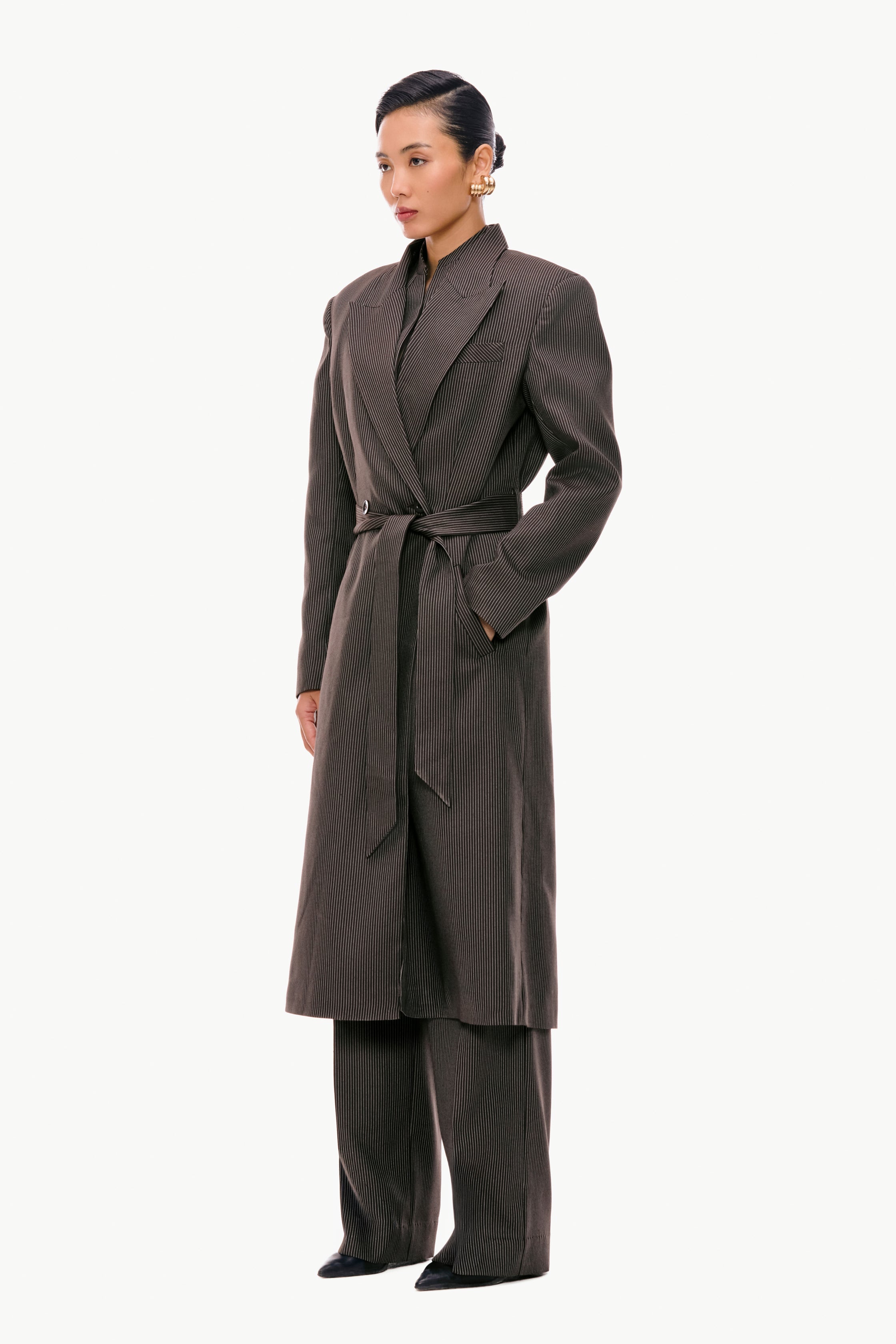 Modular Fur-Trimmed Coat