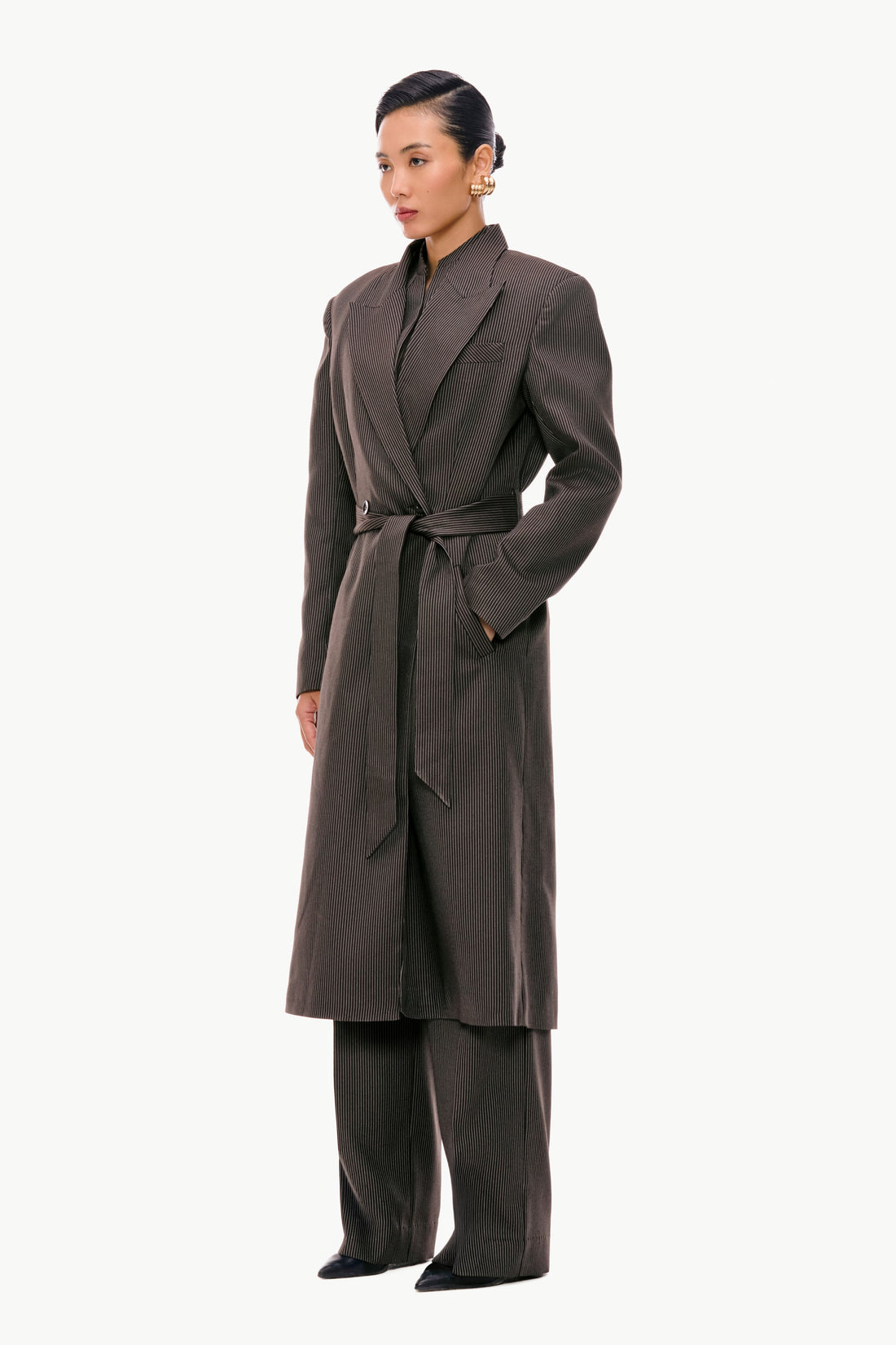 Modular Fur-Trimmed Coat