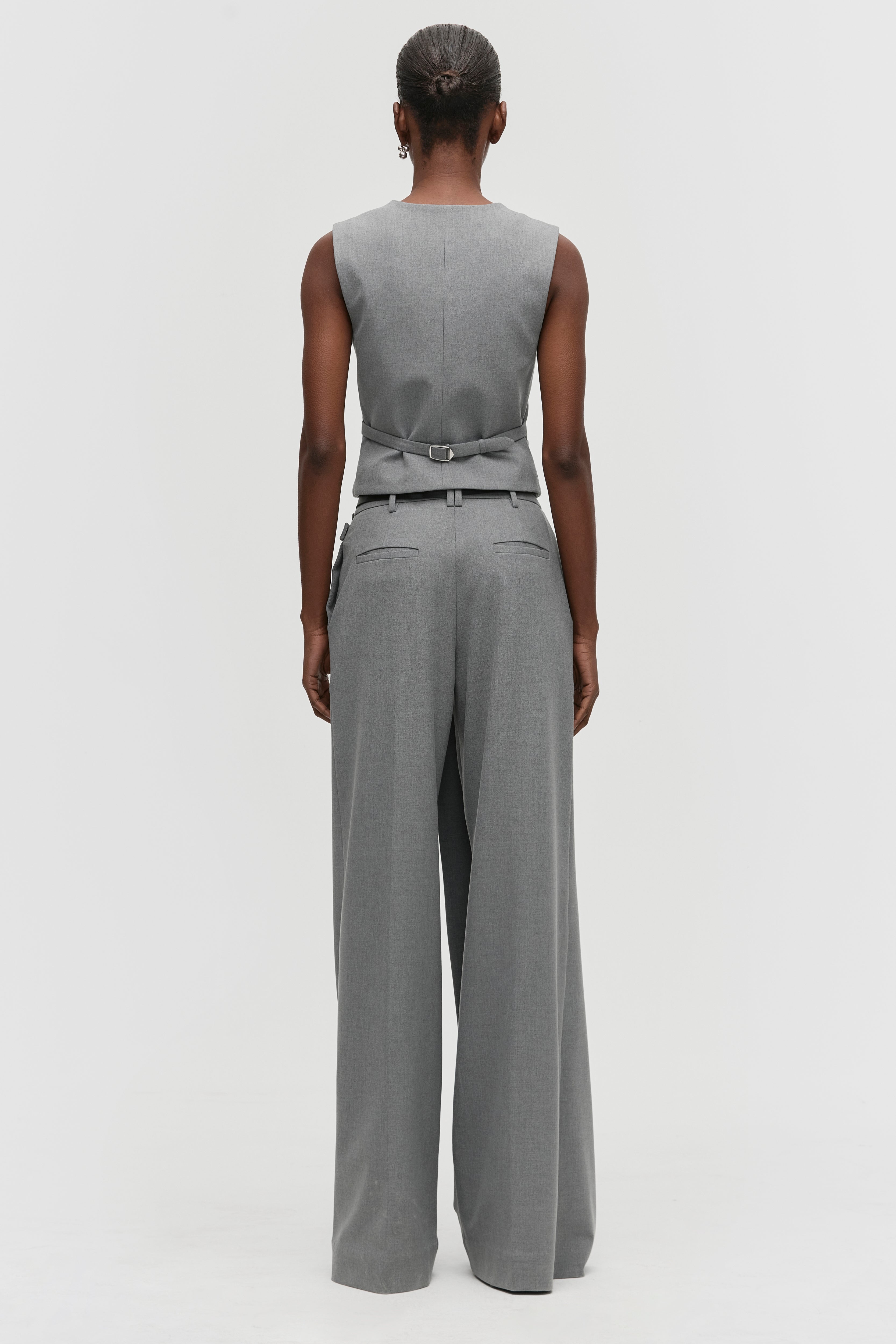 Sweeping Skirt Trousers