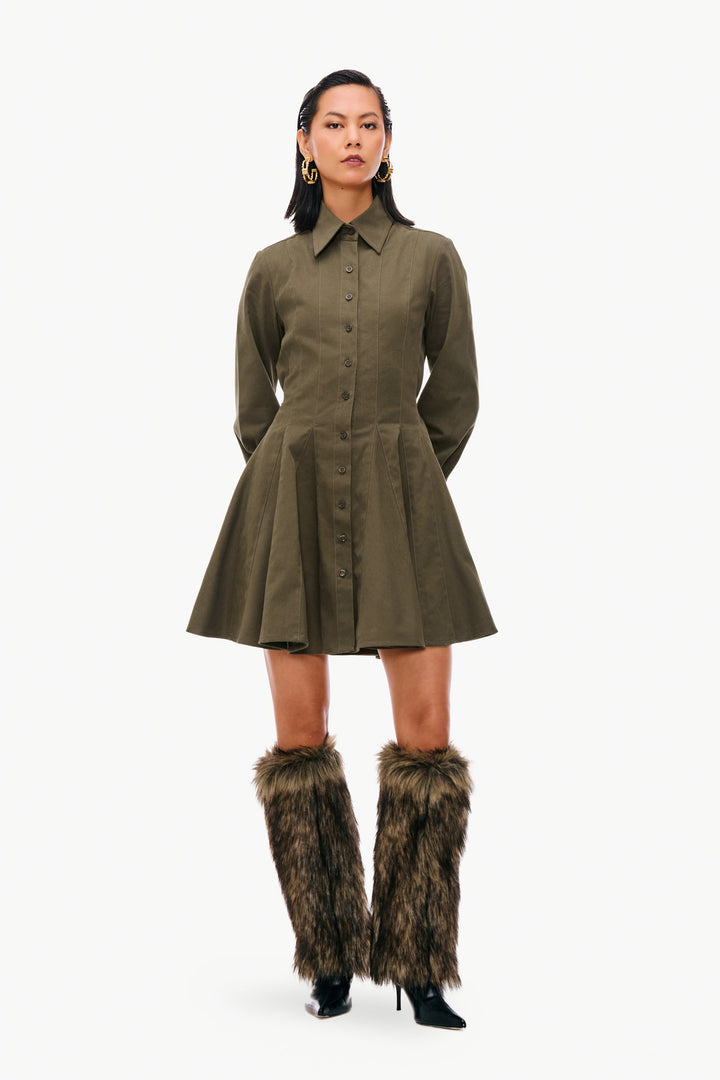 Tailored Godet Dress