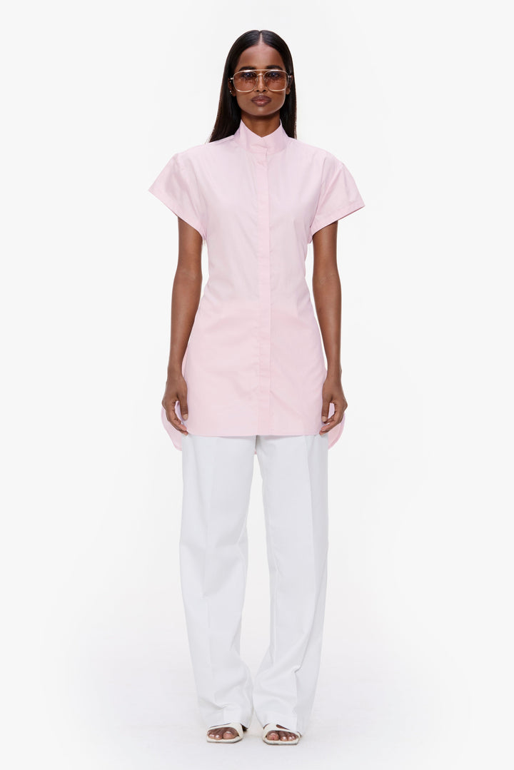 Short Sleeve Adjustable Shirt