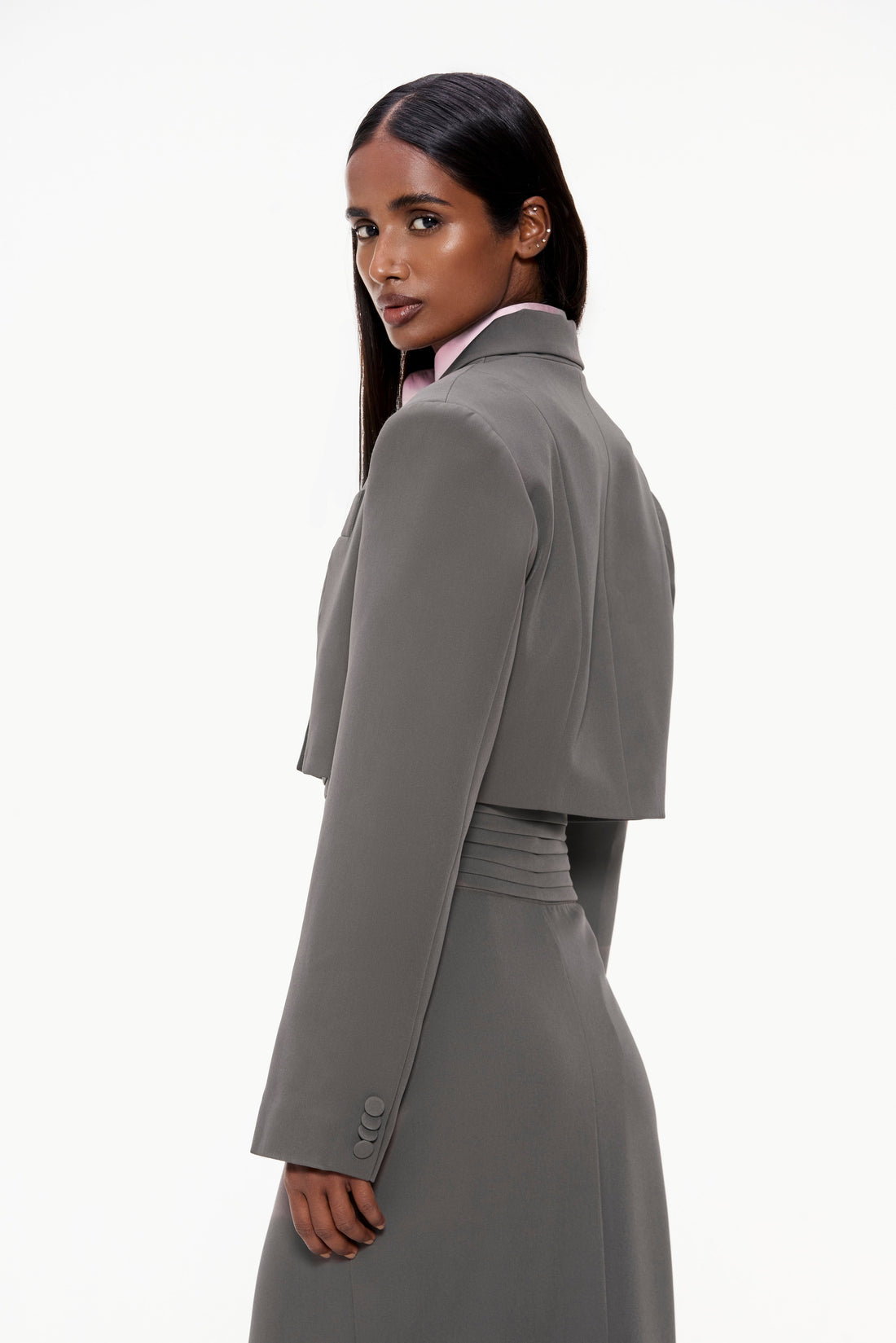 Crop Tailored Blazer