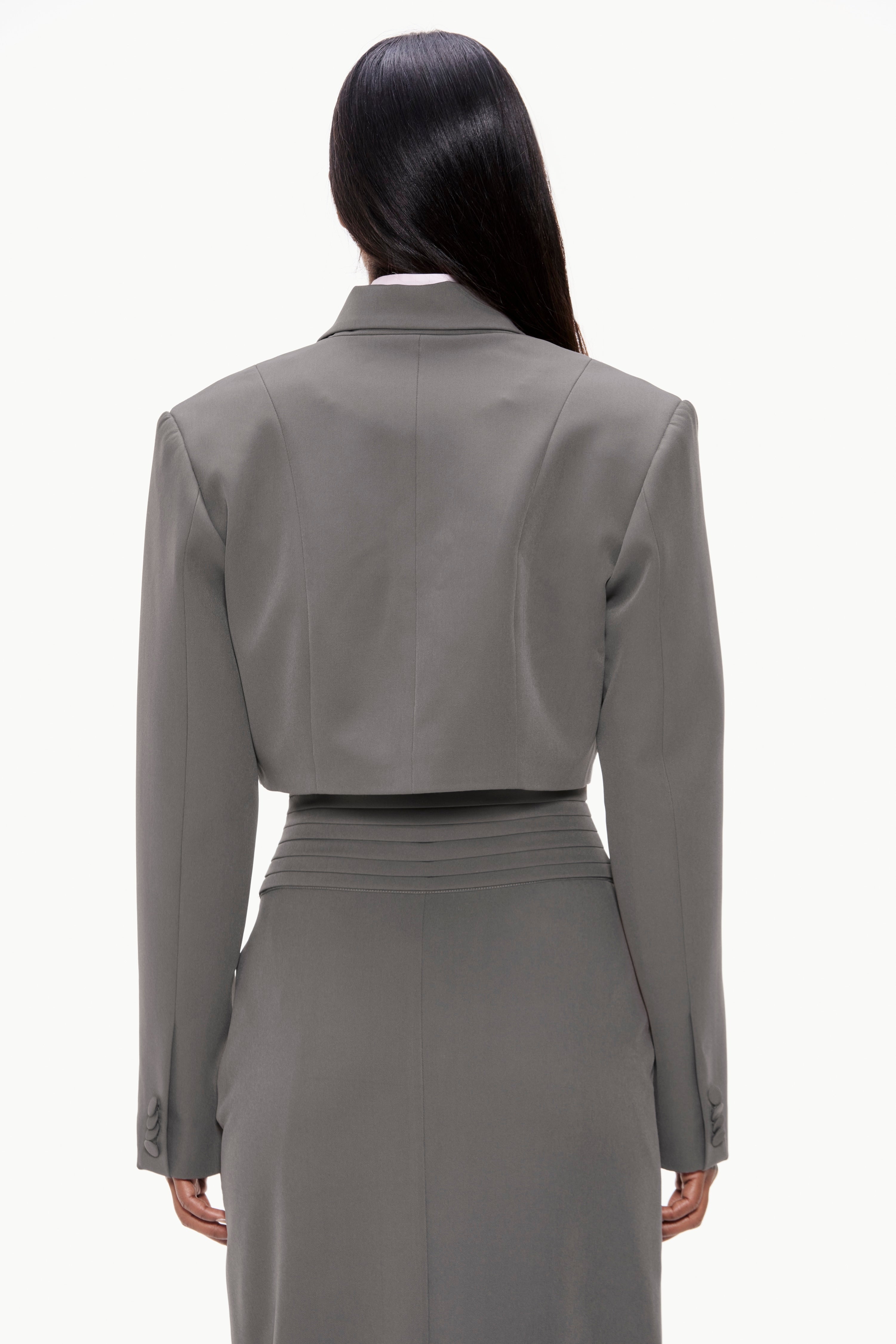 Crop Tailored Blazer