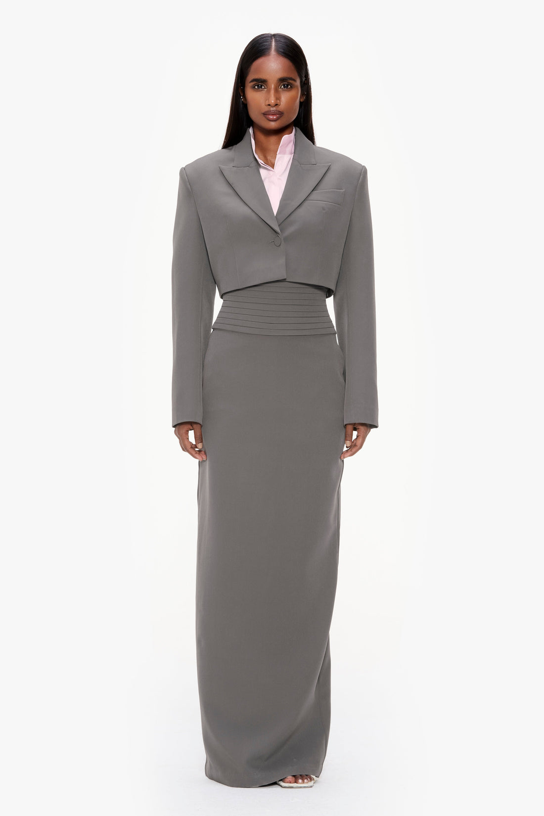 Crop Tailored Blazer