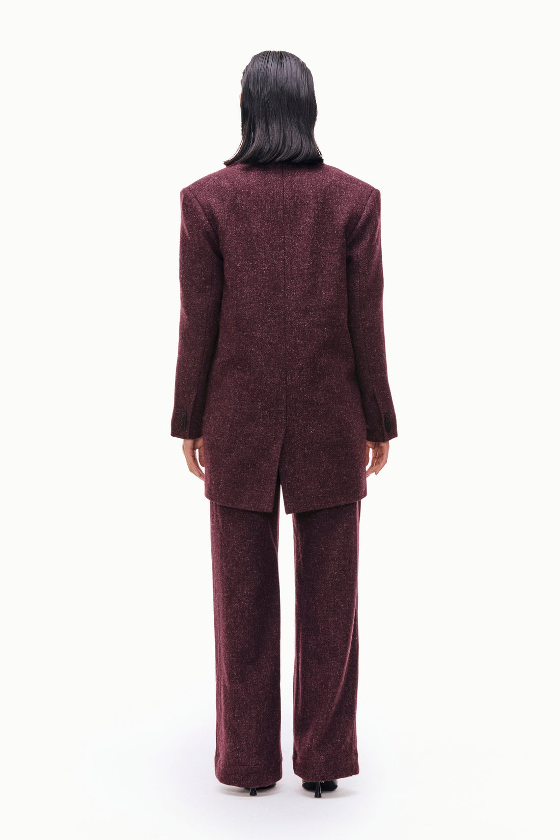 Longline Wool Suit
