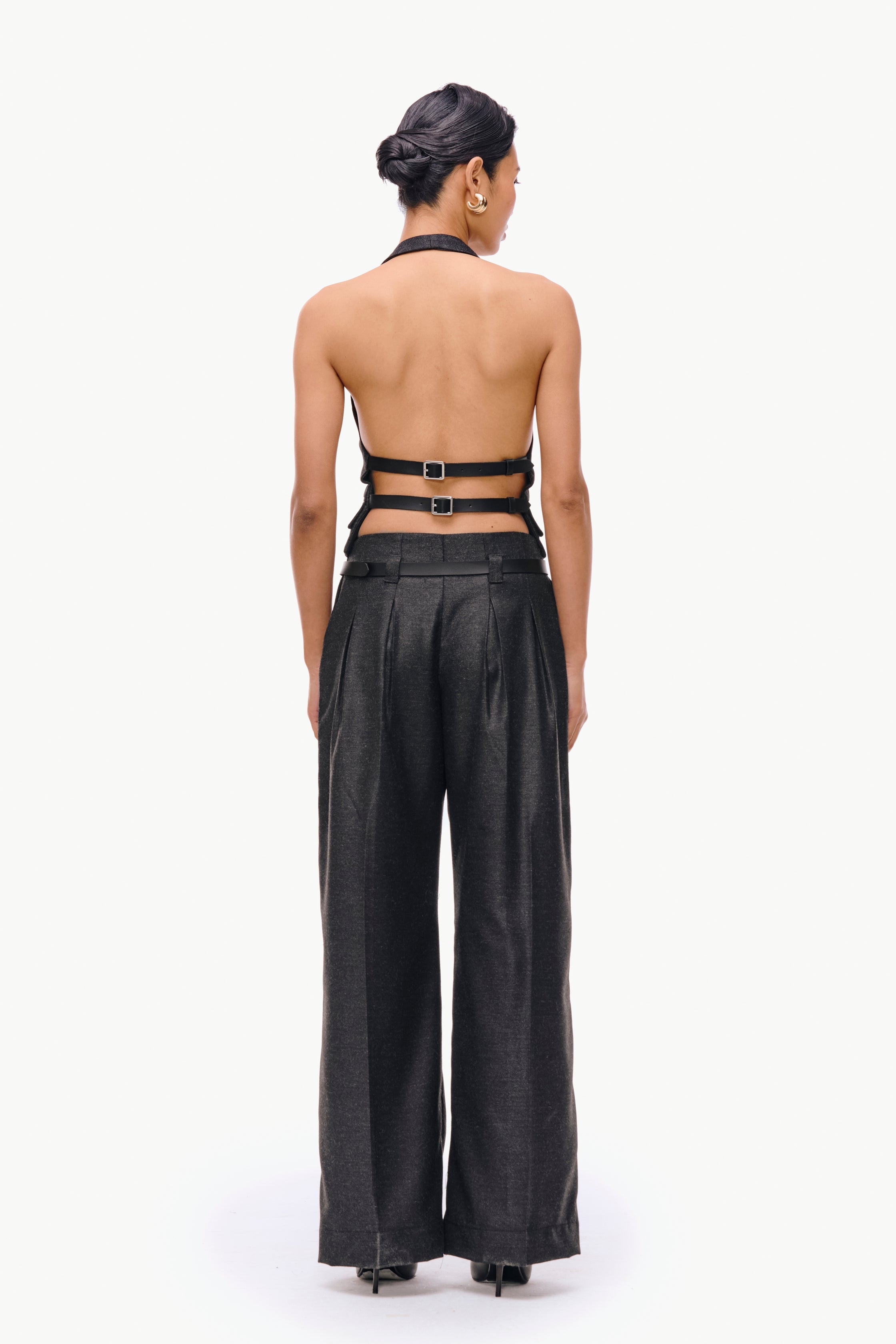 Pleated Tailored Trousers
