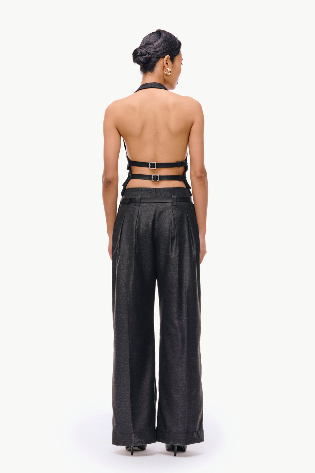 Pleated Tailored Trousers