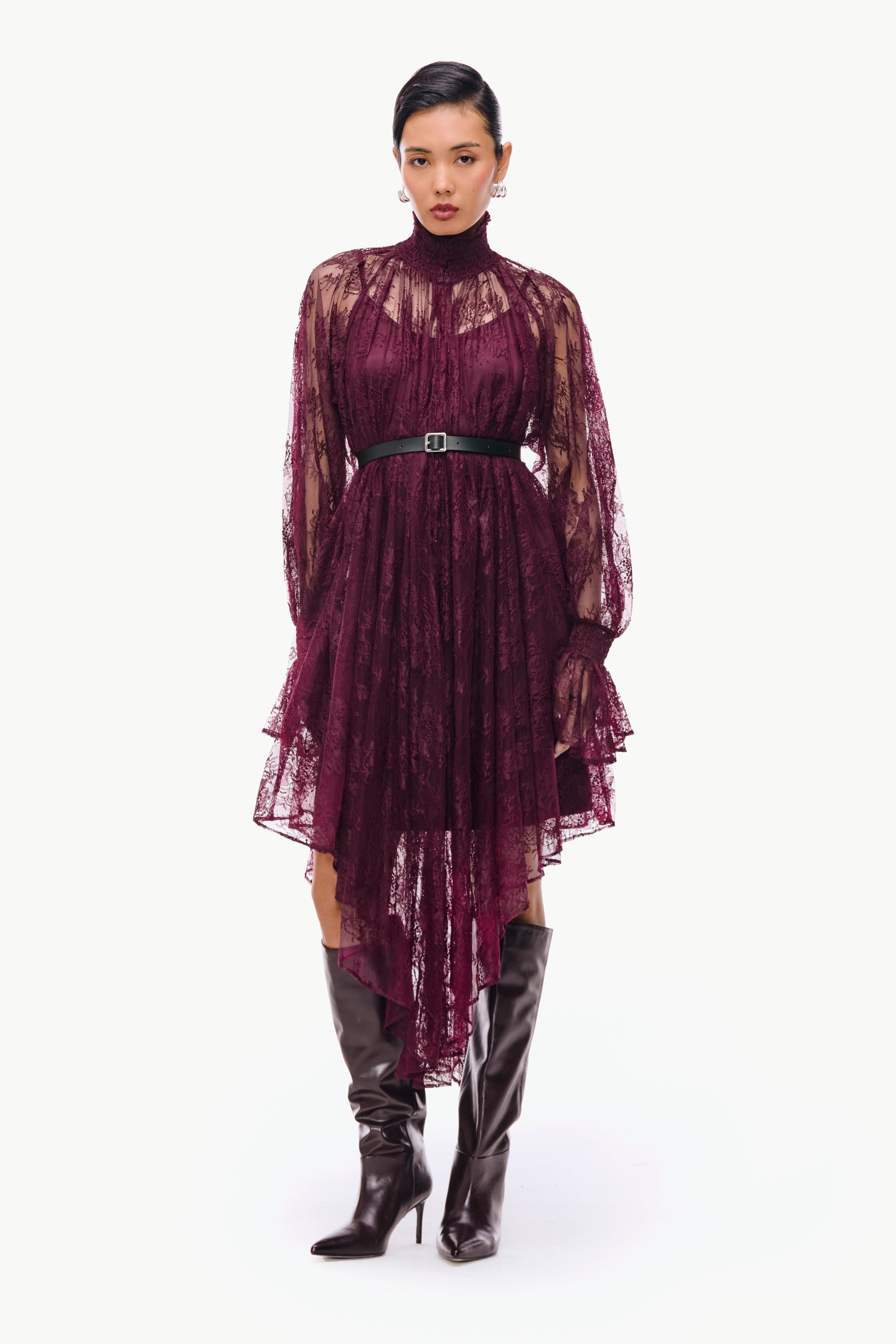 Smocked Lace Dress