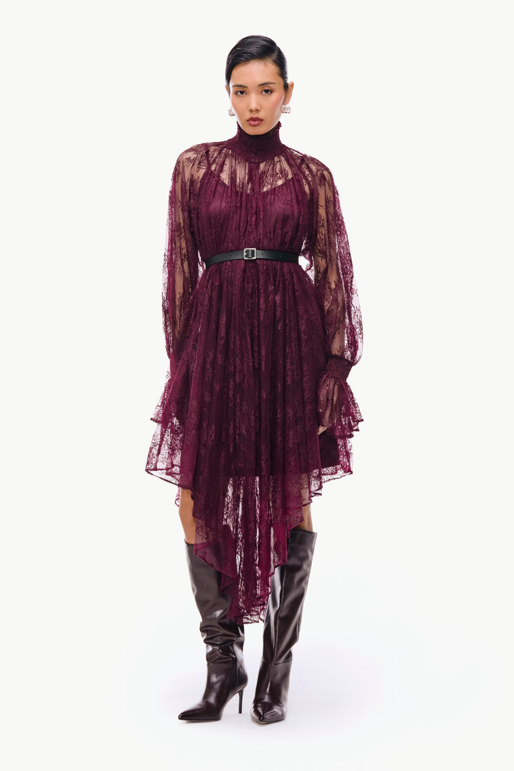 Smocked Lace Dress