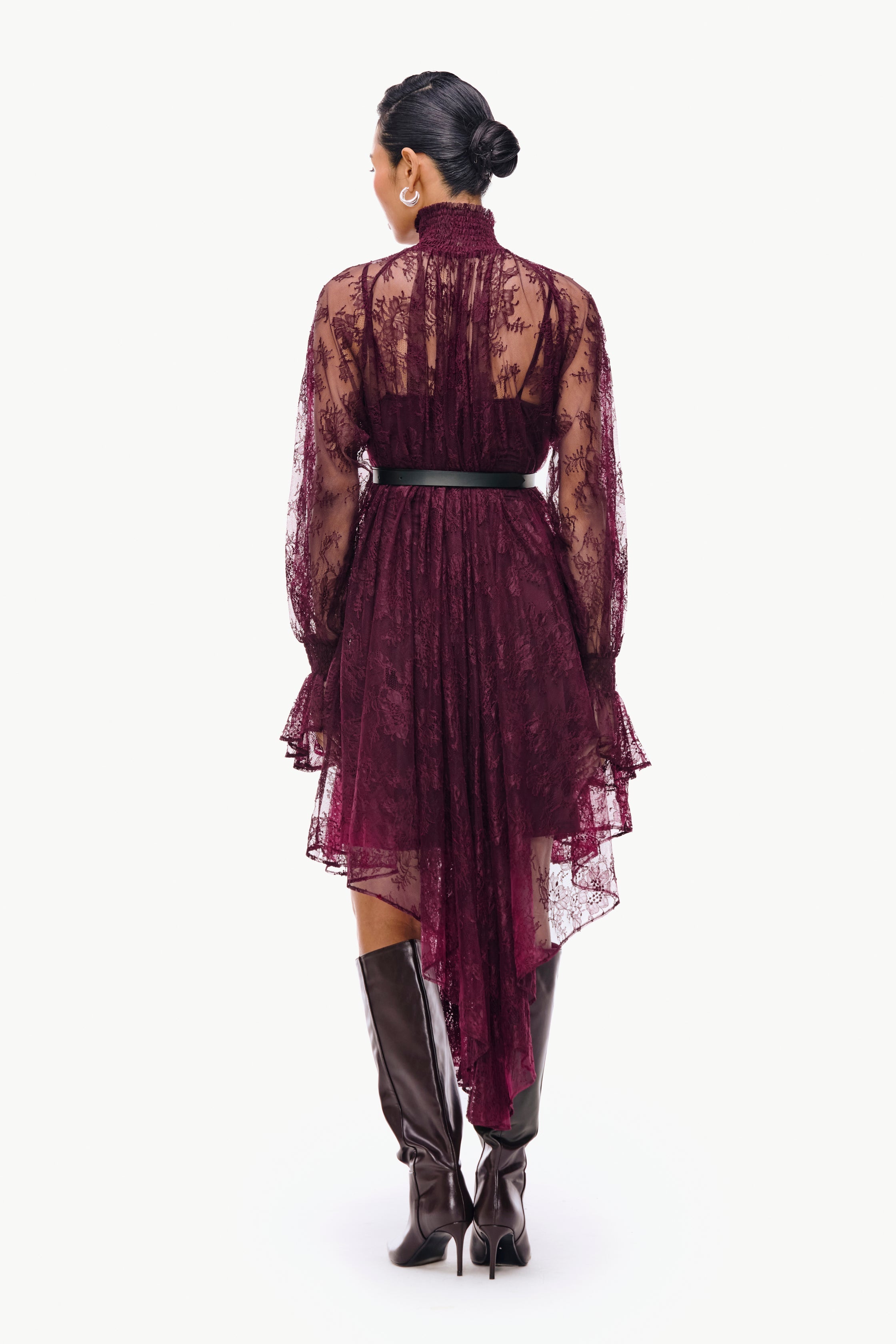 Smocked Lace Dress