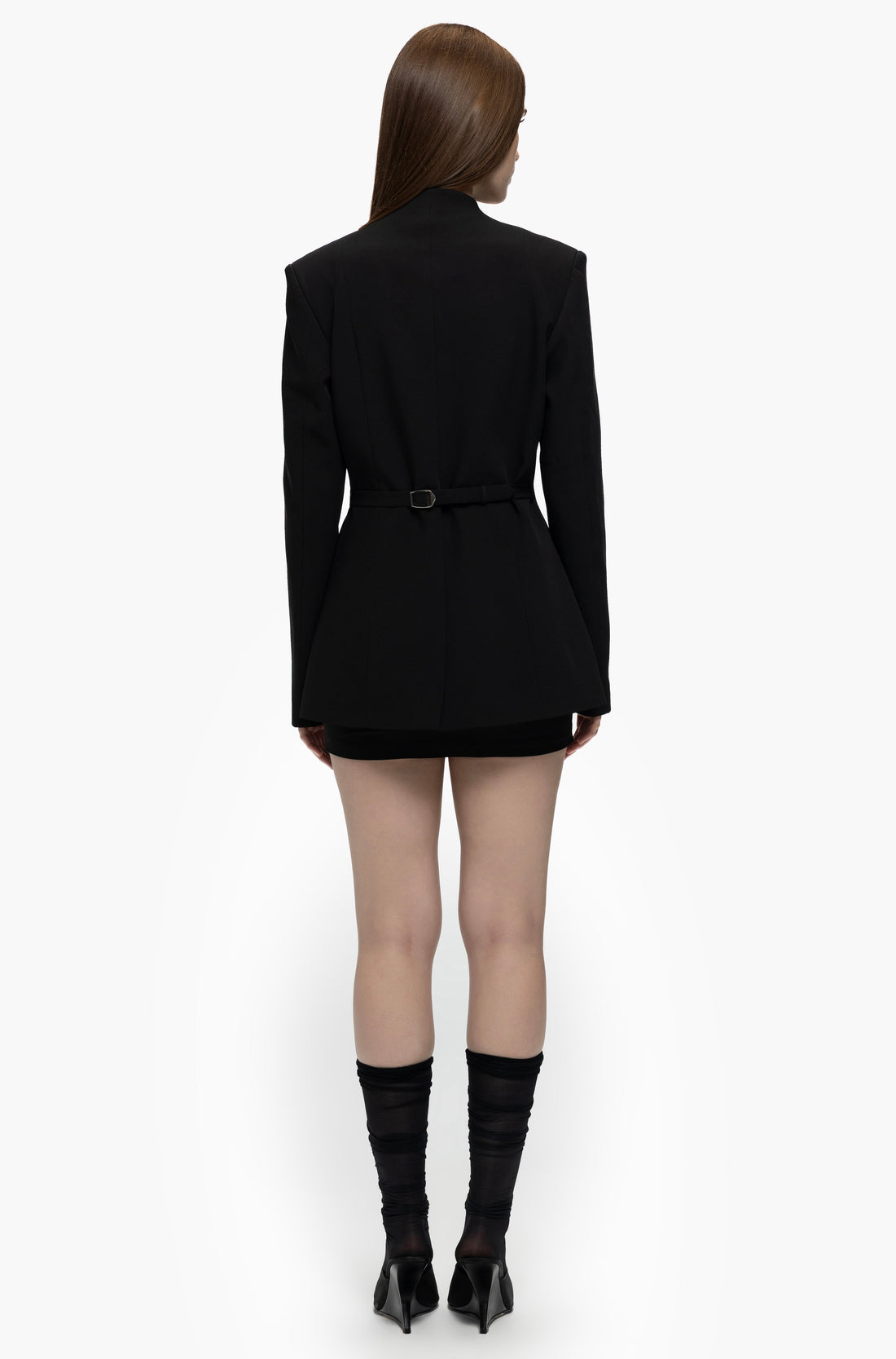 Darted Mini Skirt