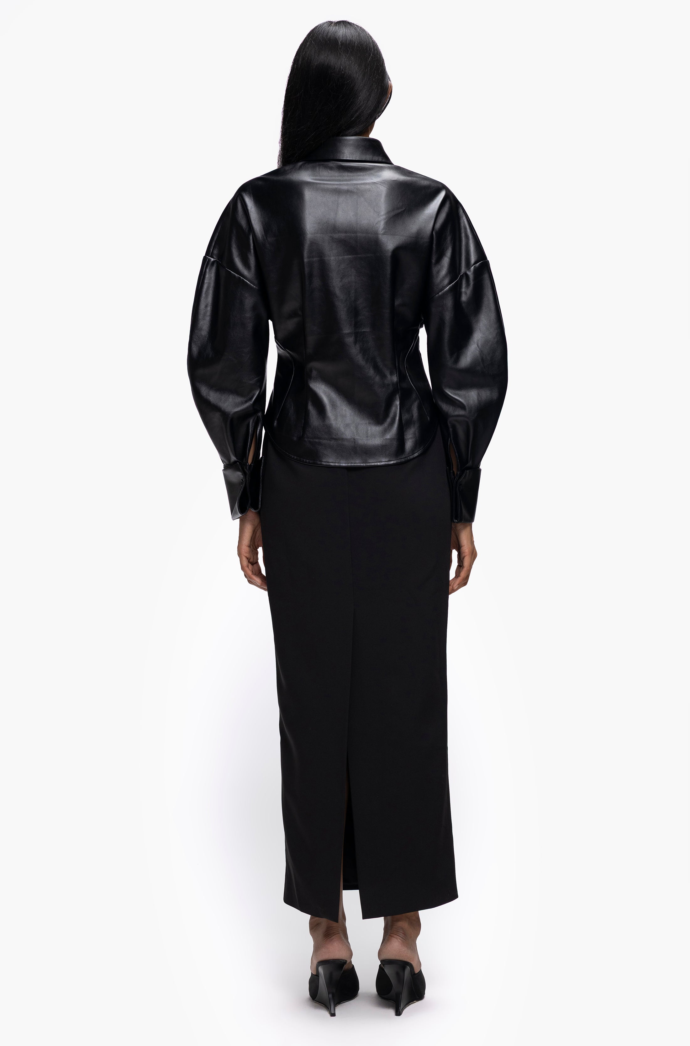 Darted Column Skirt