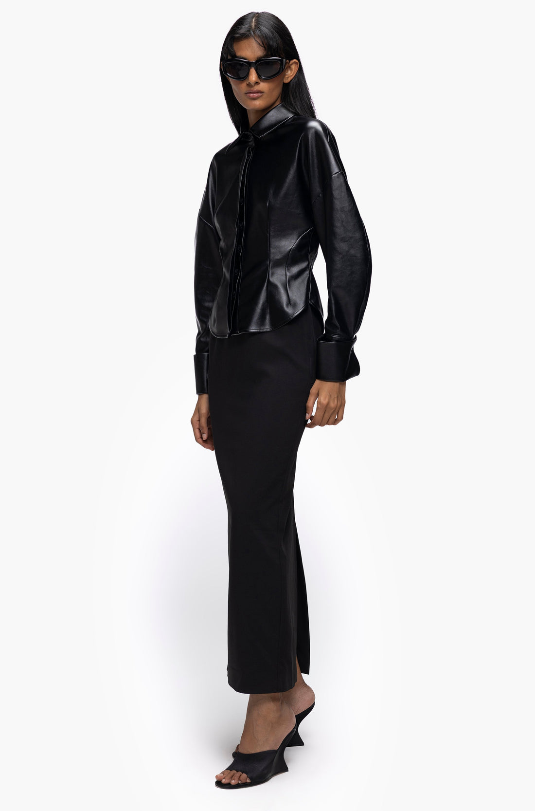 Darted Column Skirt