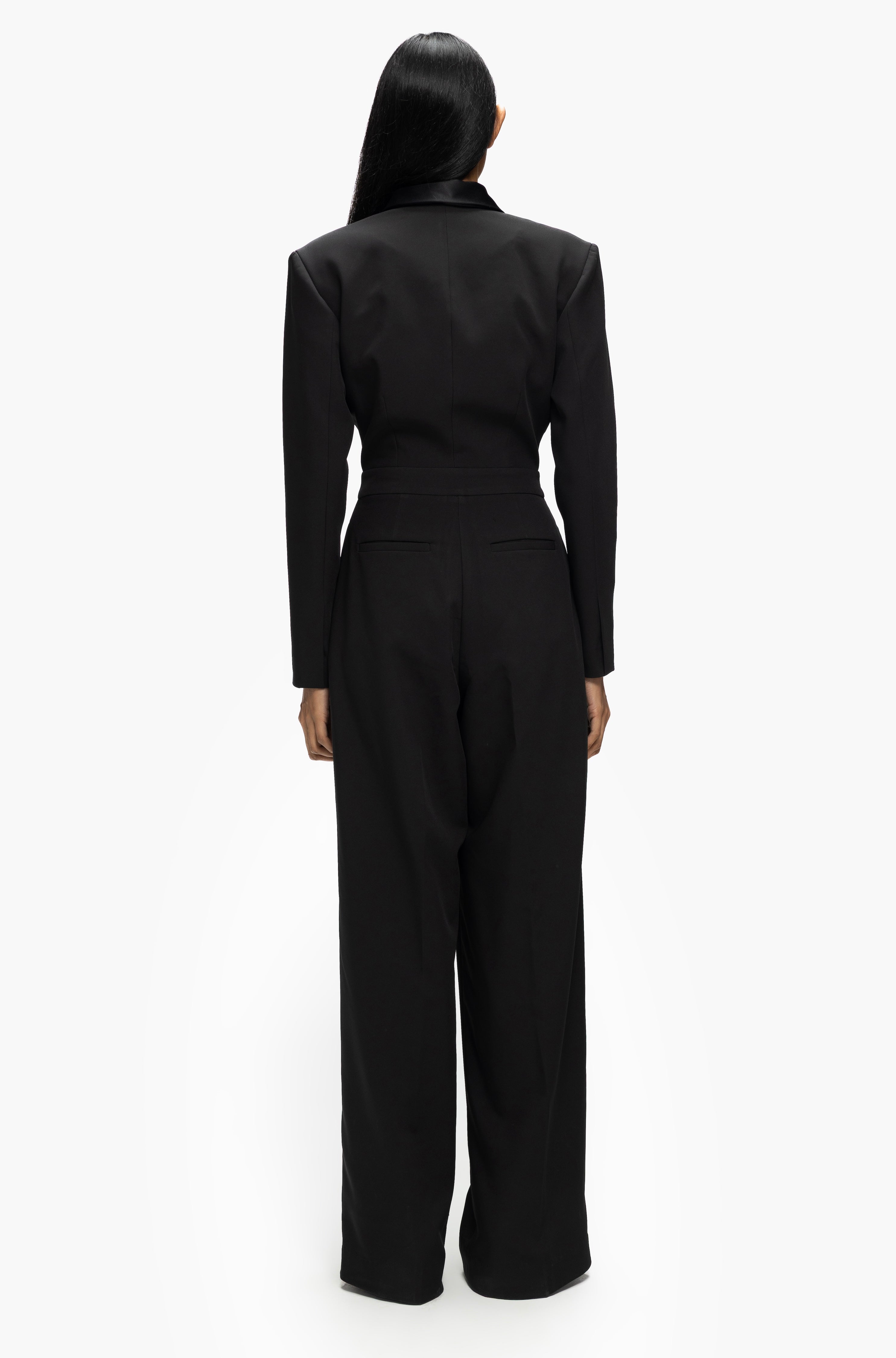 Tuxedo Jumpsuit