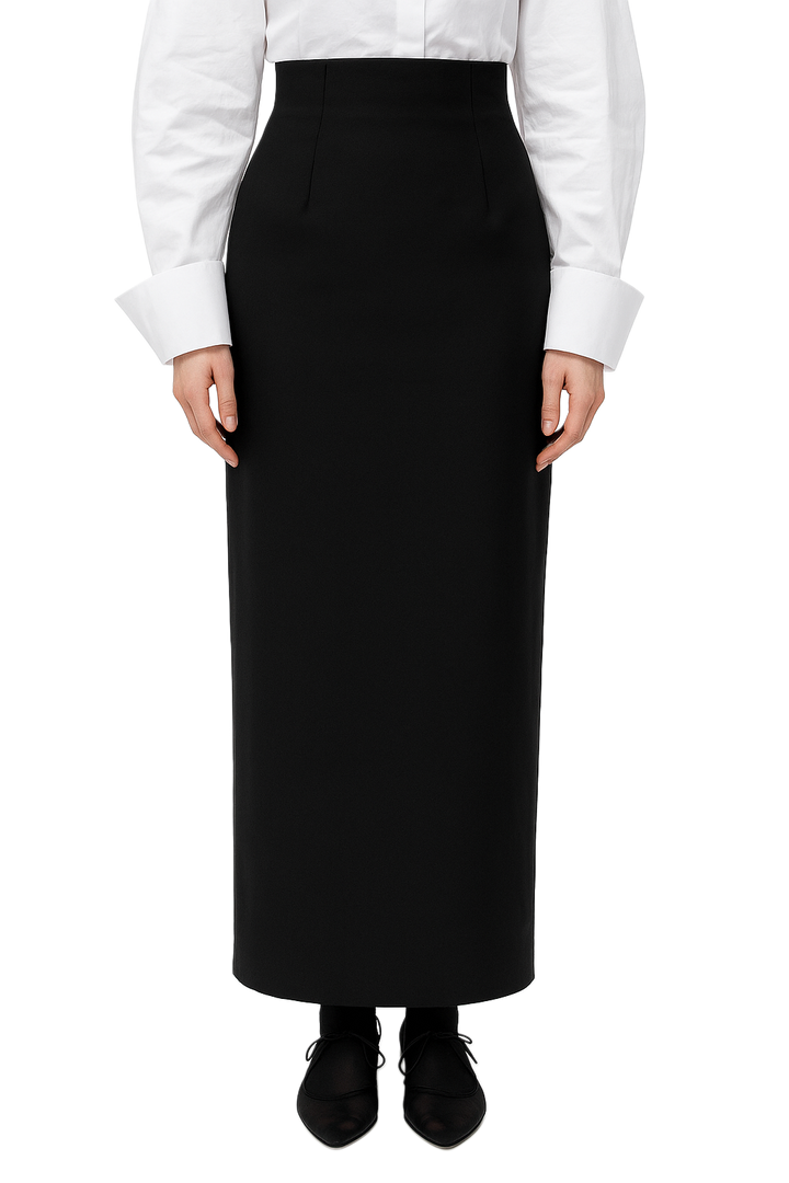 Darted Column Skirt