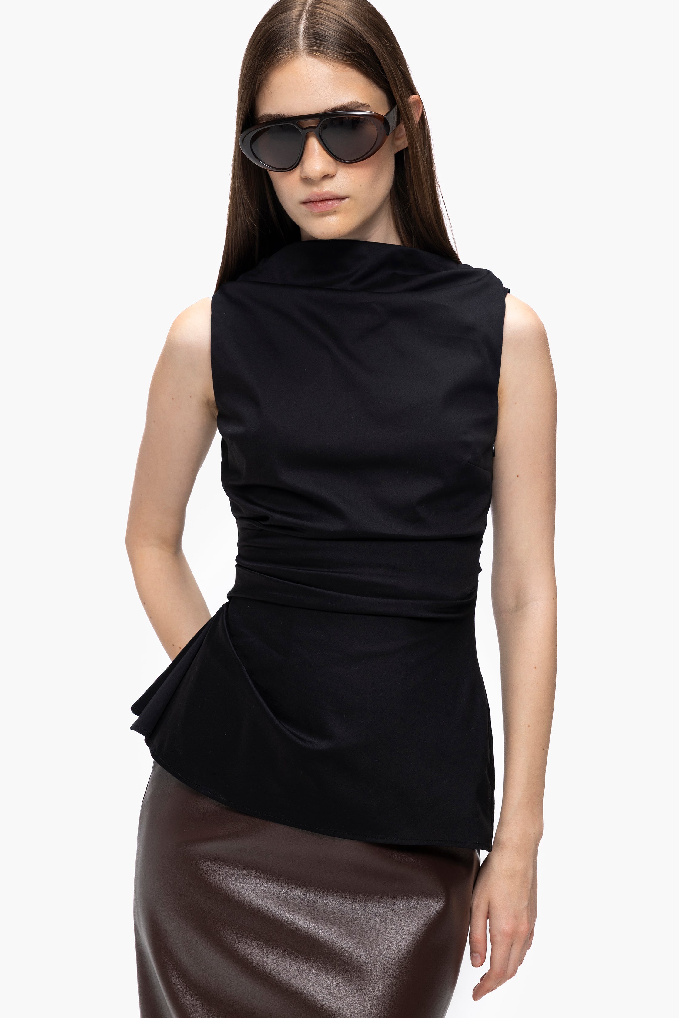 Flared Hem Top