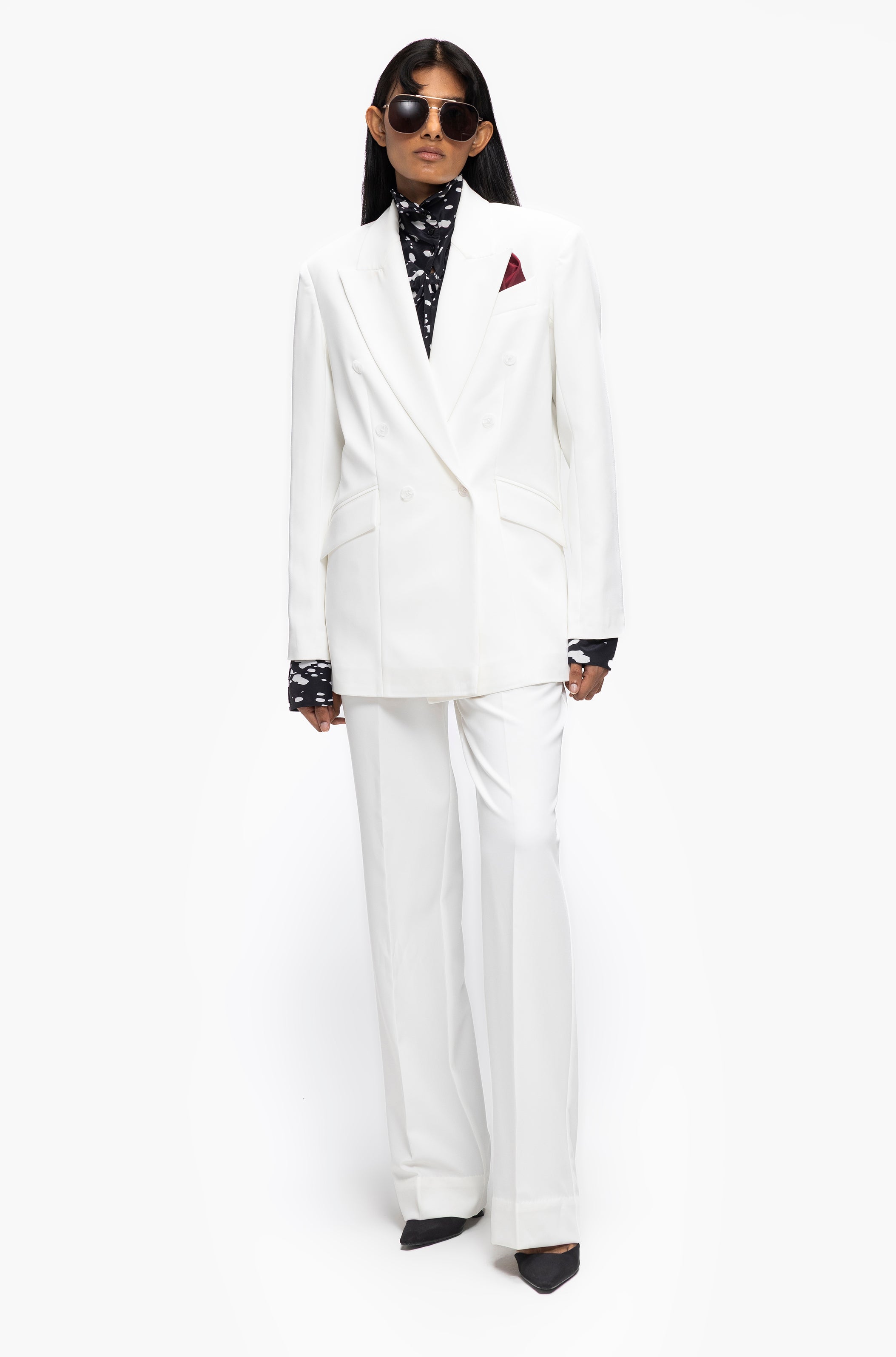 Tailored Straight-Leg Trousers