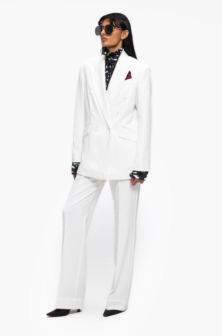 Peak Double-Breasted Suit